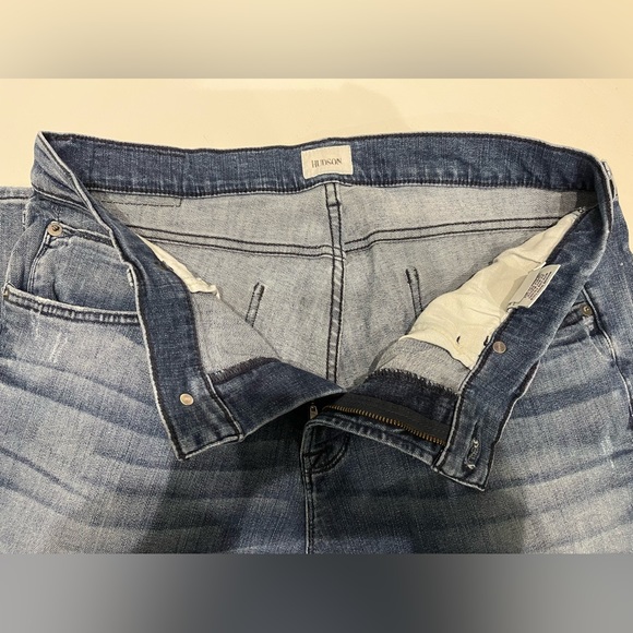 Hudson, new condition, Blake Slim Straight Jean, 34, zip fly, Unseen wash - Picture 7 of 11
